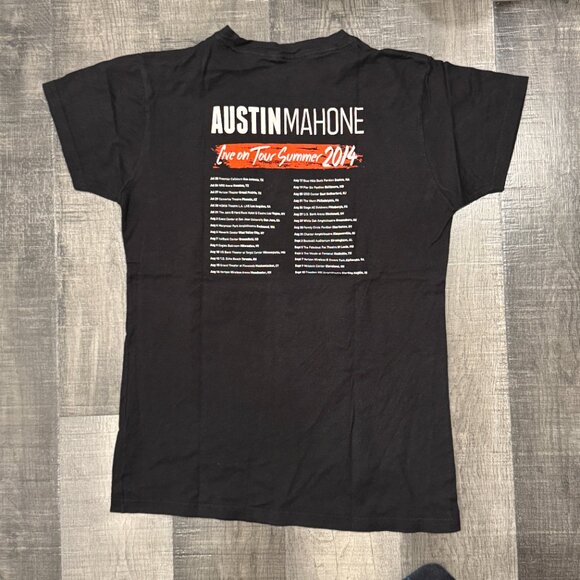 Austin Mahone Live on Tour 2014 Womens T-Shirt Size XXL - Picture 3 of 3